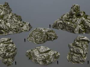 rocks 3D Model