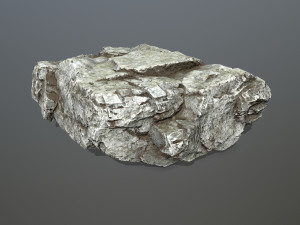white rocks Model 3D