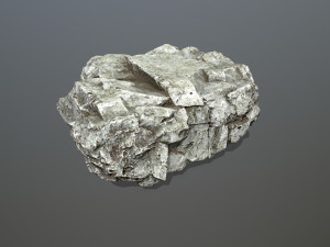 white rocks Model 3D
