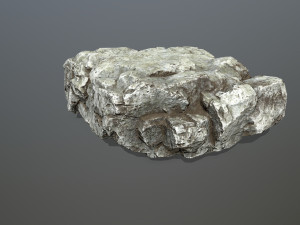 white rocks Model 3D