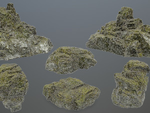 rocks 3D Model