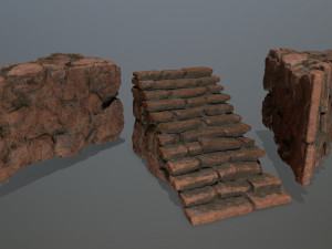 stairs 3D मॉडल