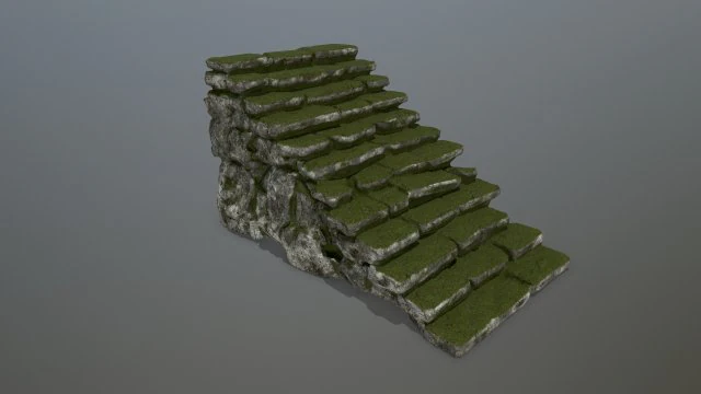 stairs 3D Model .c4d .max .obj .3ds .fbx .stl .blend 