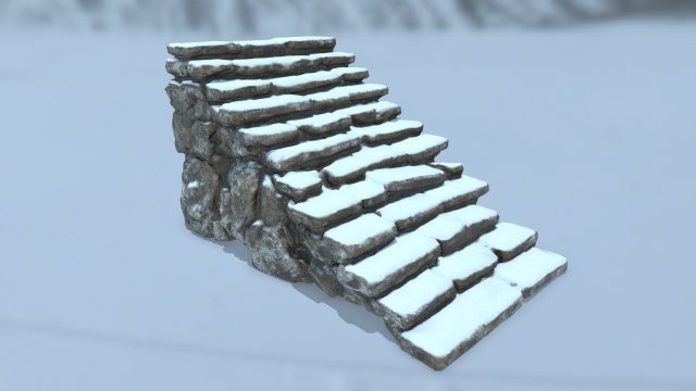 stair 3D Модель .c4d .max .obj .3ds .fbx .stl .blend 