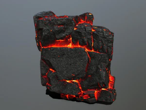 lava rocks 3D Model