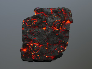 lava rocks 3D Модель