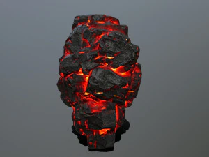 lava rocks 3D Model