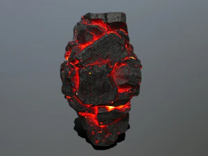 lava rocks 3D Model