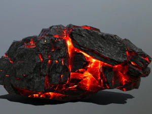 lava rocks 3D Model