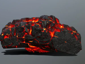 lava rocks 3D Model