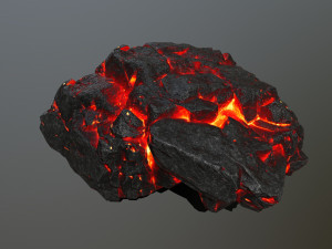 lava rocks 3D Модель