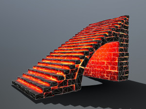 stairs 3D मॉडल