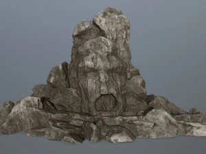 rock gate 3D Model