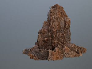 rock gate 3D 模型