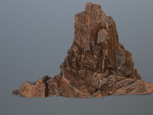 rock gate 3D 模型
