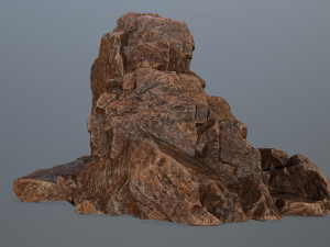 rock gate 3D 模型