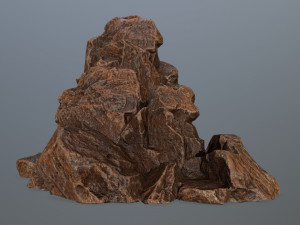 rock gate 3D 模型