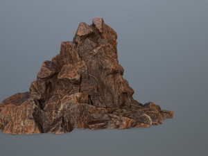 rock gate 3D 模型