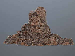 rock gate 3D 模型