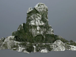 porte rocheuse Modèle 3D