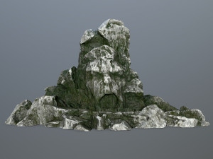 rock gate Model 3D