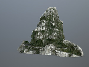rock gate Model 3D