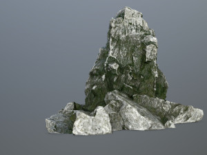 rock gate Model 3D
