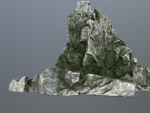rock gate Model 3D