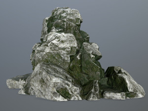 rock gate Model 3D