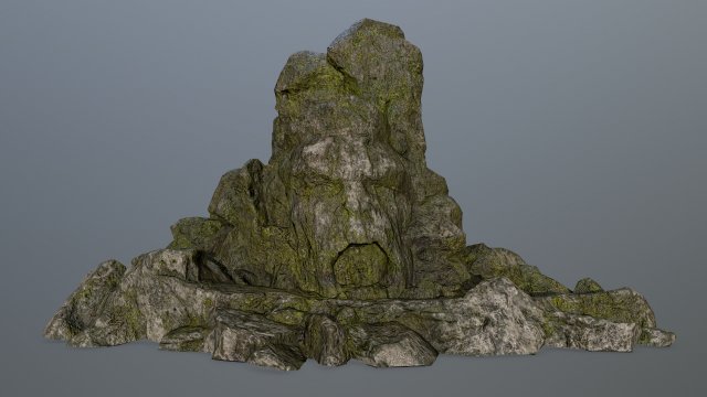 rock gate 3D मॉडल .c4d .max .obj .3ds .fbx .stl .blend 