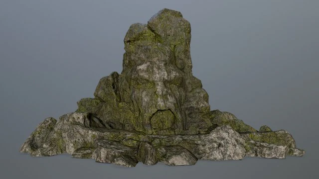 rock gate 3D Model .c4d .max .obj .3ds .fbx .stl .blend 