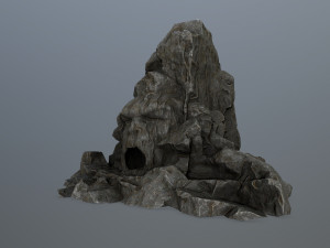 rock gate Modelo 3D