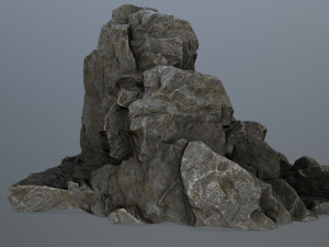 rock gate Modelo 3D