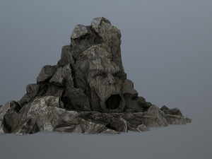 rock gate Modelo 3D