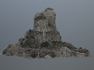 rock gate Modelo 3D