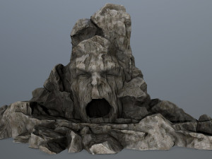 rock gate 3D Model