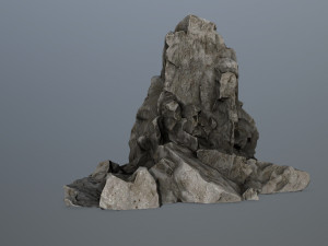 rock gate Modello 3D