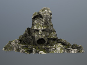 rock gate 3Dモデル