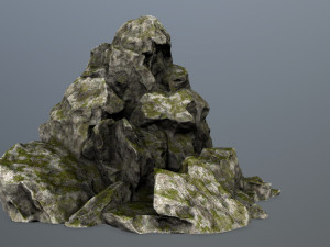 rock gate 3Dモデル