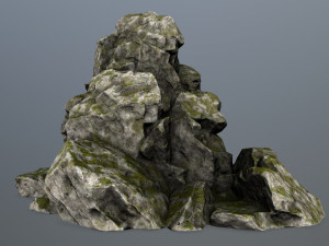 rock gate 3Dモデル