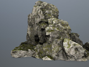rock gate 3Dモデル