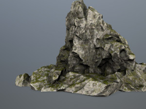 rock gate 3Dモデル