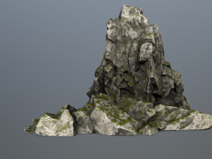 rock gate 3Dモデル