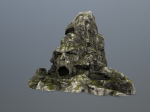 rock gate 3Dモデル