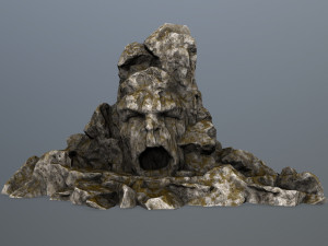 rock gate 3D Model