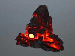 rock gate 3D Model