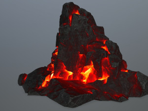 rock gate 3D 模型