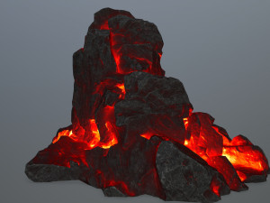 rock gate 3D 模型