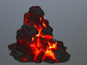 rock gate 3D 模型