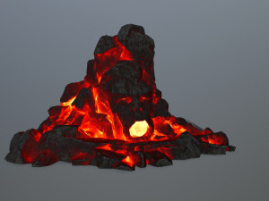 rock gate 3D 模型